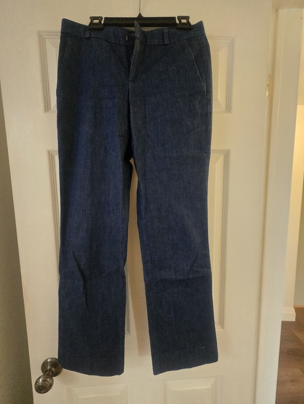 Banana Republic Women's Dark Blue Logan Pants, Size 0 Petite